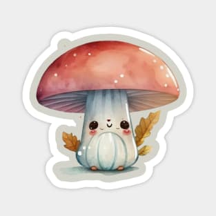 Cute Mushroom Three Magnet