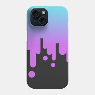 Purple Paint Drip Phone Case