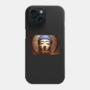 Amida Buddha head Phone Case