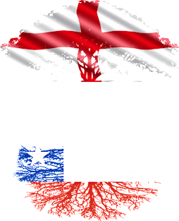 English Grown With Chilean Roots - Gift for Chilean With Roots From Chile Magnet