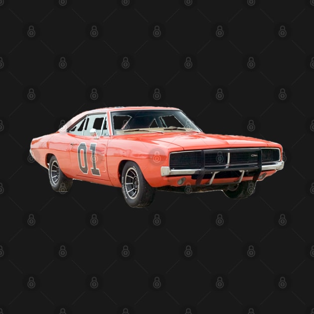 General Lee Dodge by Muscle Car Tees