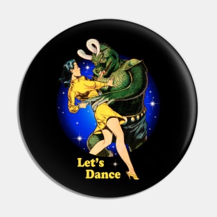 Vintage Alien Monster Dance Pin