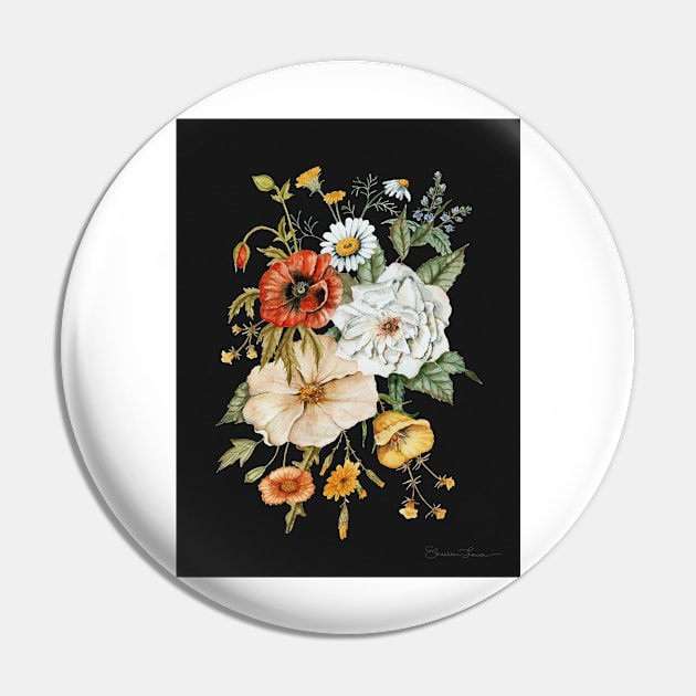 Wildflowers Bouquet Pin by ShealeenLouise