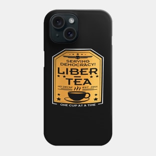 One Cup at a time Liber-tea Helldivers Phone Case