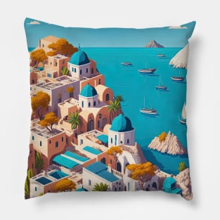 Greek Islands Pillow