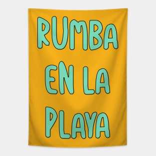 Rumba en la playa Tapestry