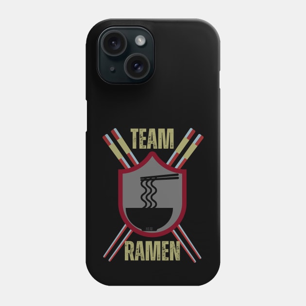 Funny Ramen - Team Ramen Phone Case by SEIKA by FP