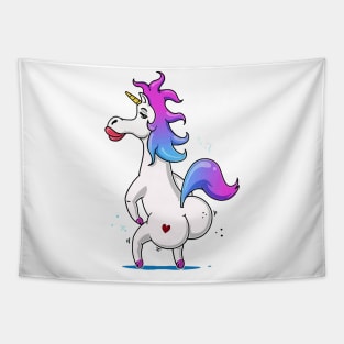 Twerking Unicorn Tapestry