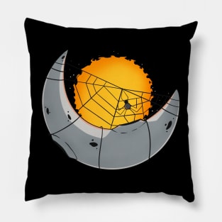 Spider moon Pillow