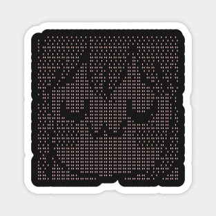 Anime ascii/dot art - UwU loli girl Magnet