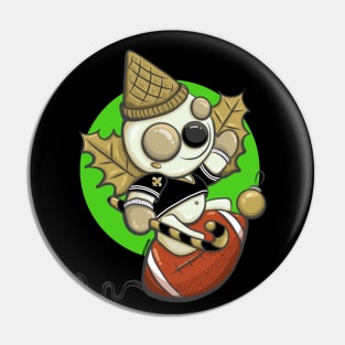 Who Dat Mr. Bingle! New Olreans Saints Pin