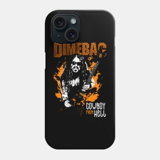 Dimebag Cowboy From Hell Phone Case