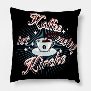 Coffee Is My Church - Hug The Worship Of Caffeine Pillow