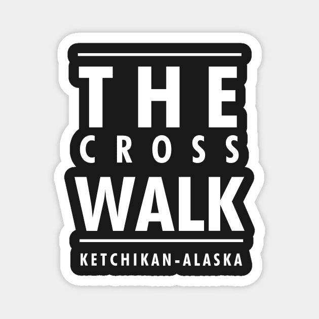 Alaska The Cross Walk Magnet by dejava