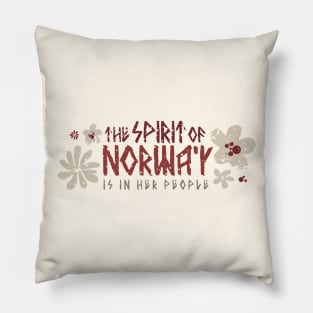 The Spirit of Norway Pillow