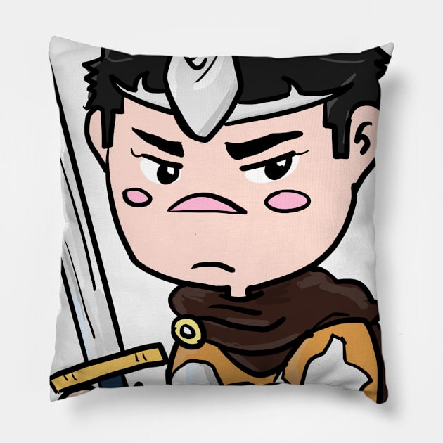 Paladin Shiro Pillow by LovelyChibis