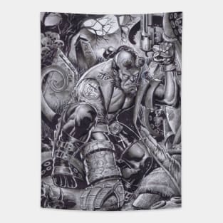 Hellboy Tapestry