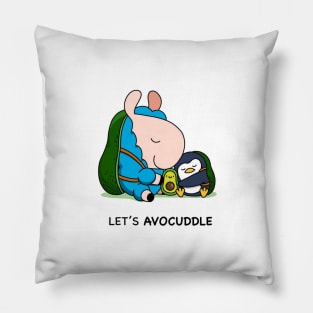 Let's avocuddle Pillow