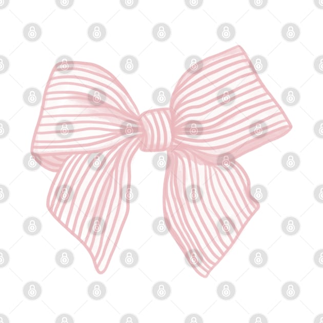 Coquette Pink Bow by YourGoods