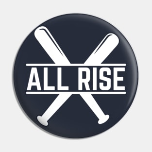 All Rise Yankee Design Pin