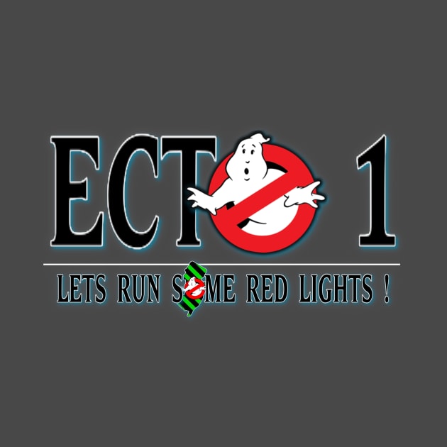 Ecto 1- run red lights by GCNJ- Ghostbusters New Jersey