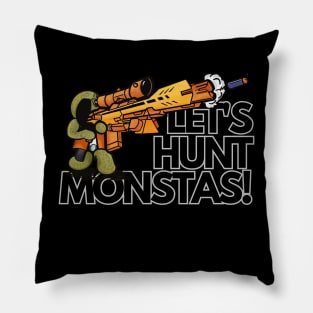 Scout - Let's Hunt Monstas! Pillow