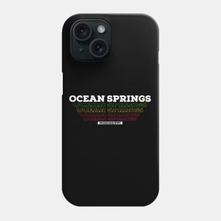 I Love Ocean Springs Mississippi USA Vintage Phone Case