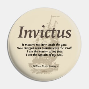 Invictus Pin