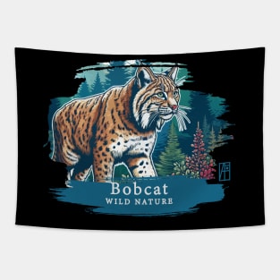 Bobcat - WILD NATURE - BOBCAT -3 Tapestry