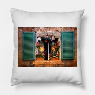 Tuscan window - Siena Pillow