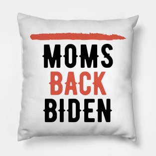 #MomsBackBiden Moms Back Biden Pillow