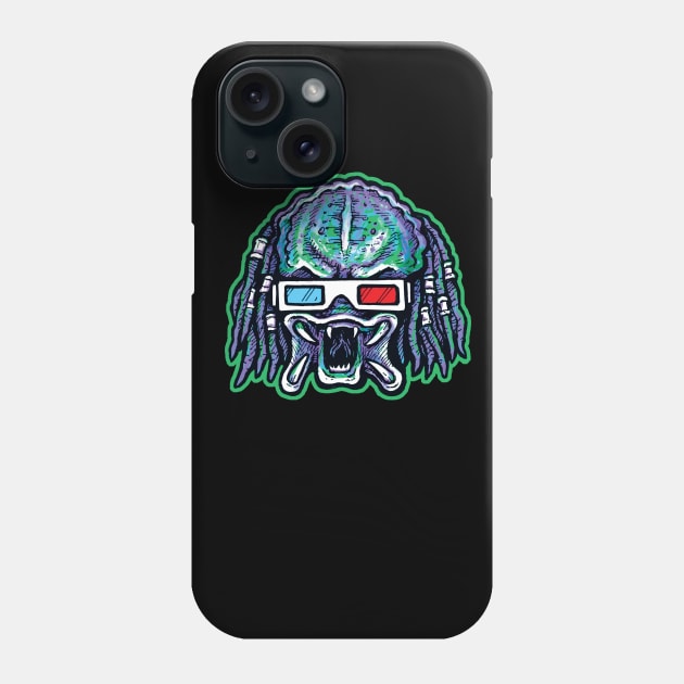 Predator 3D Phone Case by BradAlbright