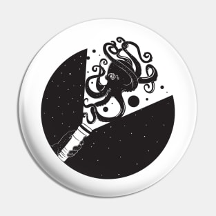 octopus in dark Pin