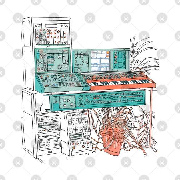 Modular Synthesizer Fan Design by DankFutura