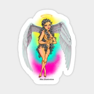 Christmas Angel Magnet