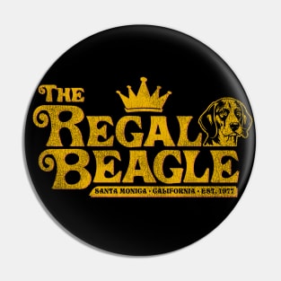 Regal Beagle Lounge 1977 Worn Pin