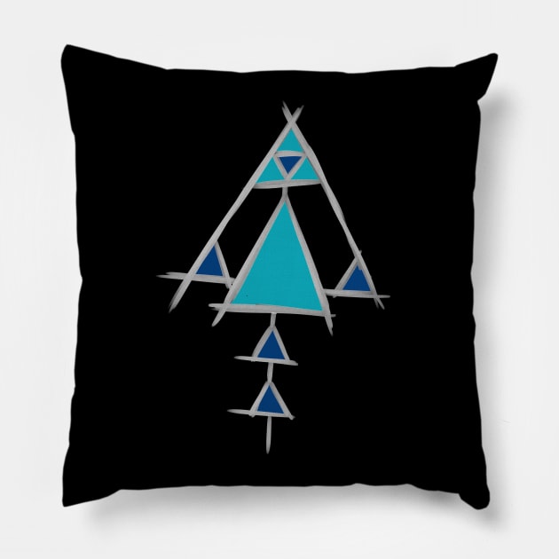 Banuk Arrow Pillow by joehundredaire