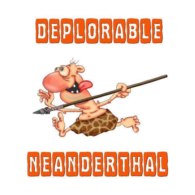 Deplorable neanderthal by Glukoejik