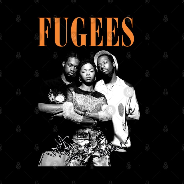 Lauryn Hill Fugees The Famous Vintage Retro Rock Rap Hiphop by beckhamwarren
