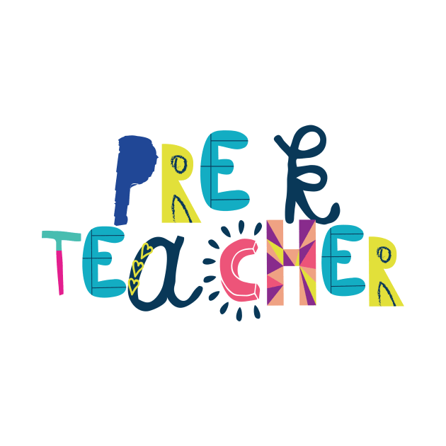 Cute Pre-K Teacher Gift Idea Back to School by BetterManufaktur