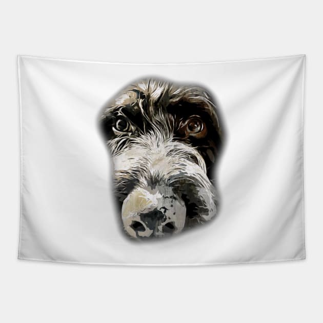 Griff Face Tapestry by Isla Creek Casuals