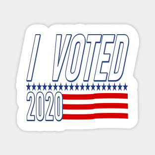 I Voted 2020 Magnet