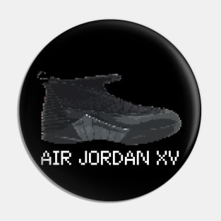 AJ XV - Pixelated art Pin