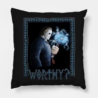 Worthy? MK II graphic Pillow