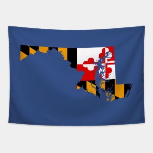 Maryland: State Flag Tapestry