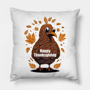 Happy Thanksgiving Greetings Pillow