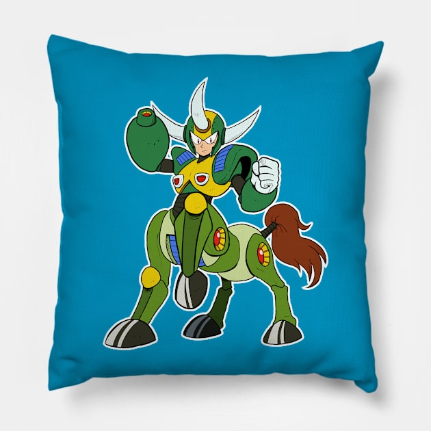 CENTAURMAN Pillow by IanDimas