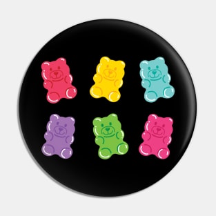 Gummy Bears Pattern Pin