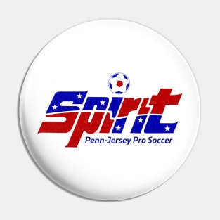 Defunct Penn-Jersey Spirit APSL Soccer 1991 Pin