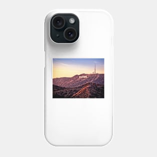 Landmark Hollywood Sign Phone Case